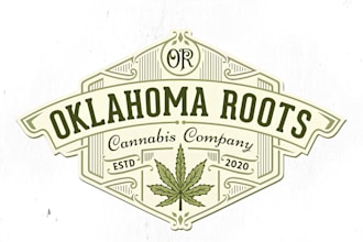 do creative custom cannabis, vape, cbd, marijuana and luxury brand logo