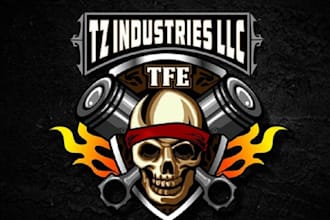 design eye catching dirt track race team logo