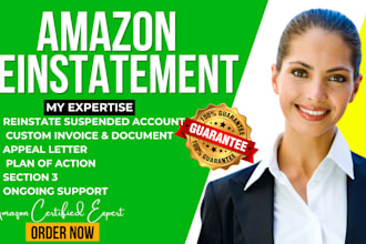 do amazon account reinstatement appeal letter section 3 account suspension