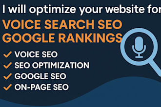 optimize your website for voice search SEO and google rankings