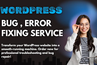 fix wordpress woocommerce issues, customize website, errors bugs fix