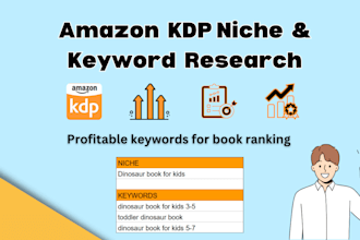 find amazon KDP niche and keywords