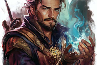 dnd character art and dnd character art