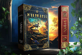 create kindle, romance or fantasy book cover design