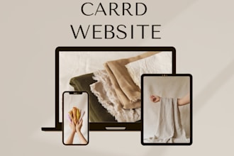 design carrd website redesign carrd website card landing page carrd website card