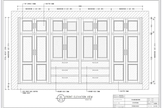 draft furniture blueprints and cnc files for production