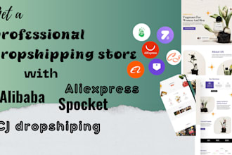 build a dropshipping store with aliexpress alibaba autods zendrop cj spocket