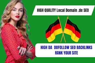 build high authority german dofollow germany backlinks forum de local domain SEO