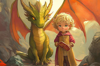 make an epic fantasy artwork with monsters, dragons