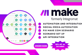 build your make com made com automation social media automation and vapi ai n8n