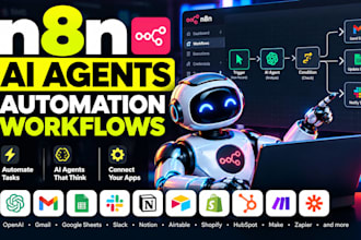 n8n ai agents and ai automation workflows
