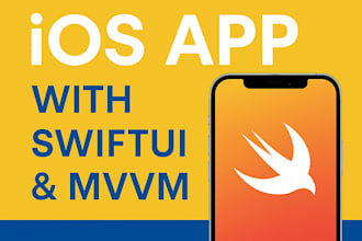 develop a professional ios app using swift and swiftui