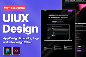 design website UI UX home page and landing page UI UX in figma