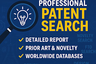 do patent searches for your invention