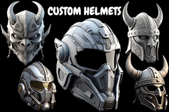 sculpt 3d mask 3d helmet cosplay 3d model cosplay mask cosplay armor 3d printing