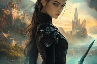 create book cover, ebook cover, children book cover, fantasy