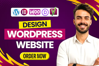 build, design, redesign, ecommerce website or wordpress website development