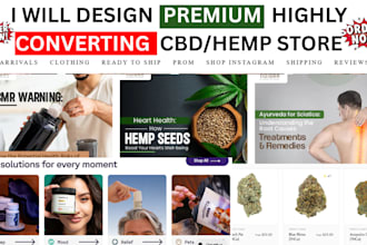 build cbd cannabis tobacco hemp shopify store cbd oil marijuana vape cbd website