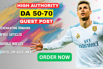 publish your article on high da guest post with SEO dofollow backlinks