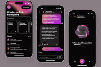 build ai chatbot, ai agent, ai chatbot app, ai saas, ai app, ai mobile app