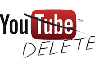 do online reputation management and delete bad youtube videos or channel