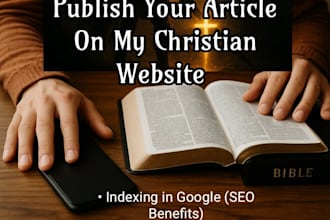 publish your christian article on my faith based blog
