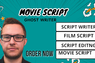 create screenwriting movie script writing, screenplay comedy script writer