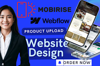 be your mobirise expert design redesign weebly webflow jimdo duda odoo website