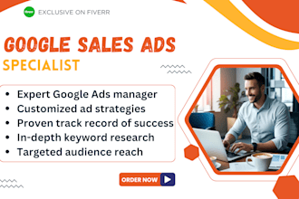 run google adwords, PPC, search ads campaign and youtube, display ads services