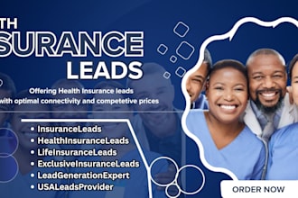 provide health and life insurance leads
