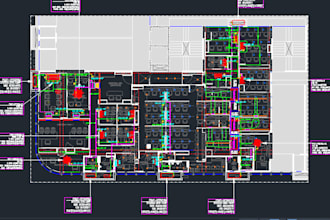 provide hvac drafting and duct designing