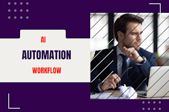 create custom ai powered automation workflow for business