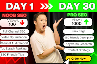 be your dedicated youtube channel manager to boost views and subscribers