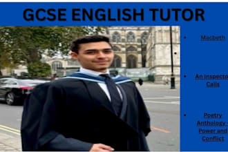 tutor english literature for aqa gcse students