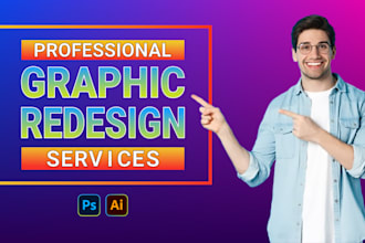 expert redesign, editing, and updates for your flyers, brochures, and banners