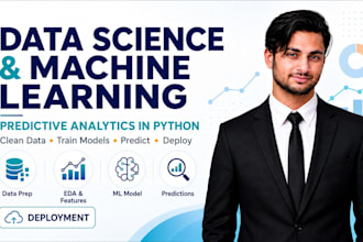 do data science, machine learning and predictive analytics in python