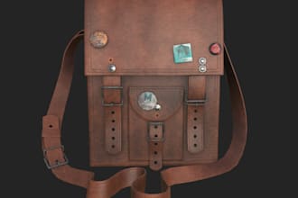 create 3d model, game assets, or game props for you