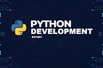 do python scripting, browser automation and bot development