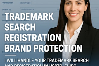 handle your trademark search and registration in uspto, euipo, worldwide