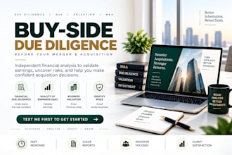 do financial due diligence and business valuation for mergers and acquisitions