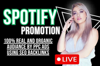 drive real spotify promotion through playlists and ads