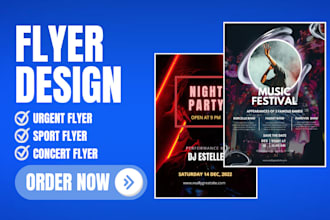 design professional urgent medical flyer concert flyer dj flyer sport flyer