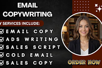 write email copy sale copy email copywriting ads writing cold email sales script
