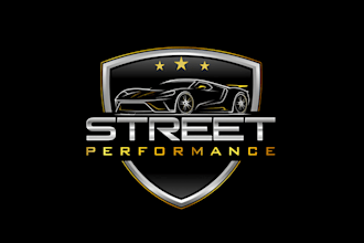 do creative unique car wash, auto detailing and automotive logo