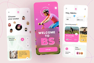 develop sport challenge app, workout competition app, motivation app, sports app