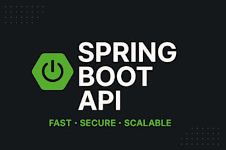 develop a ready to go spring boot rest API application