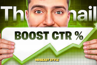 design viral mrbeast style youtube thumbnails that boost views