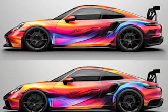create decal or wraping car