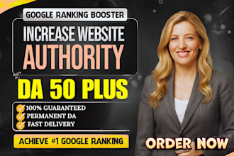 increase your website domain authority moz da 50 plus with proven seo strategy