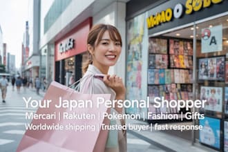 be your trusted personal shopper and assistant from japan